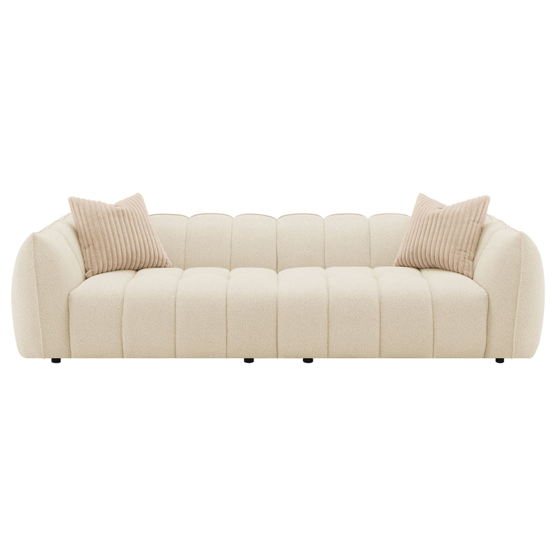 Coaster Furniture Winchester Sand Pebble Beige Extra Long Sofa