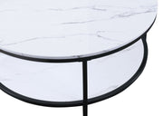 Crown Mark Valerie 3pc Coffee Table Set