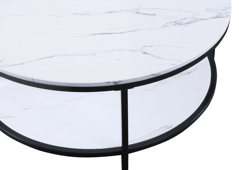 Crown Mark Valerie 3pc Coffee Table Set