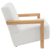 Coaster Furniture Fitzroy Latte Beige Accent Arm Chair