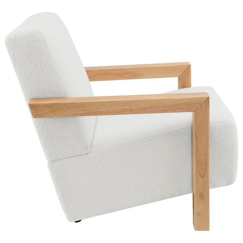 Coaster Furniture Fitzroy Latte Beige Accent Arm Chair