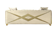 Galaxy Home Velencia Cream 2pc Living Room Set