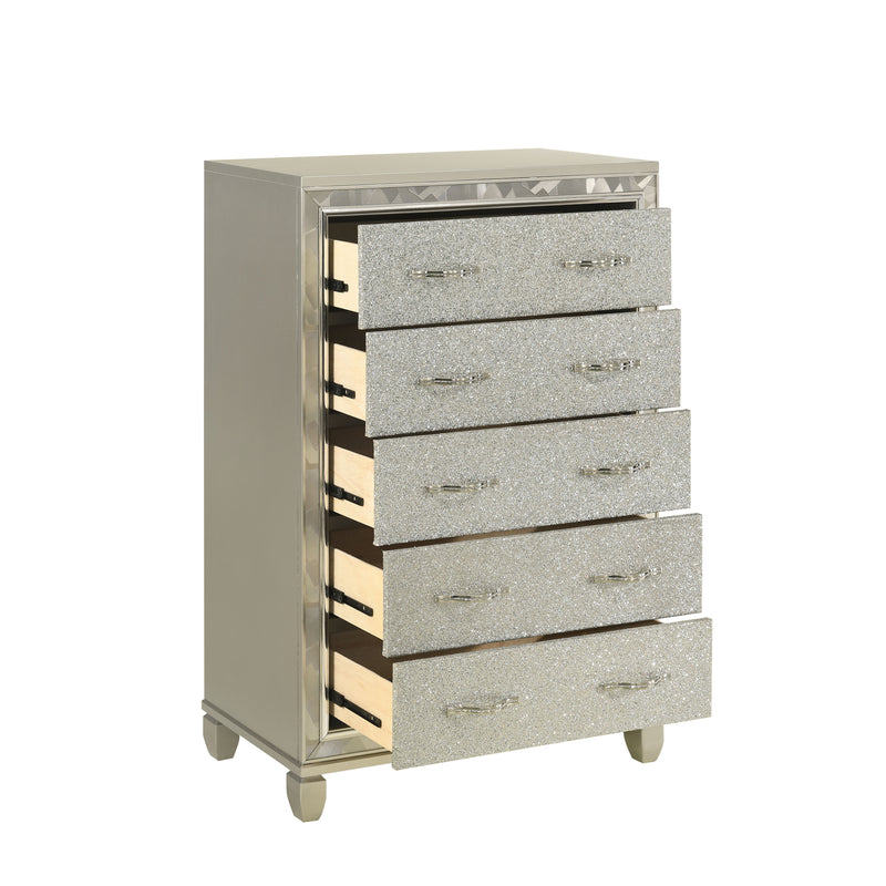 New Classic Furniture Radiance Black Pearl Chest