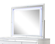 Galaxy Home Sterling Silver Dresser and Mirror