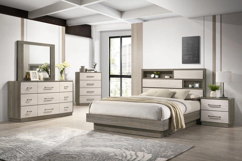 Galaxy Home Gem Light Beige Bown Chest