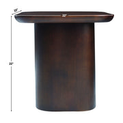 Steve Silver Hunter Brown End Table