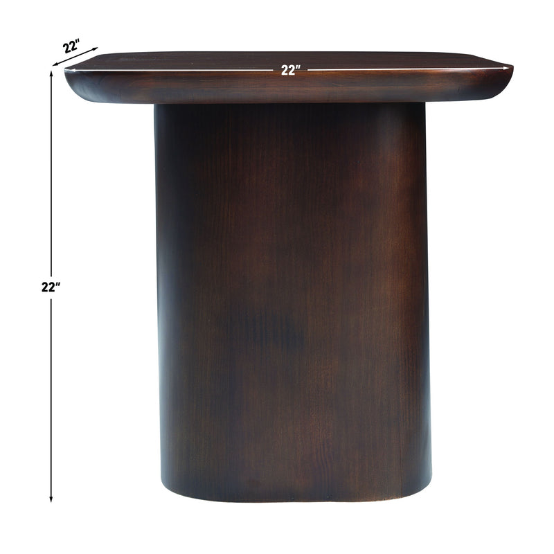 Steve Silver Hunter Brown End Table