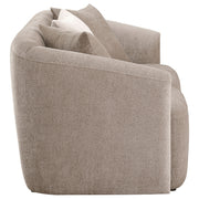 Coaster Furniture Townsend Latte Brown Loveseat