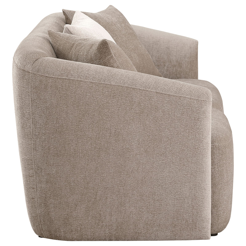 Coaster Furniture Townsend Latte Brown Loveseat