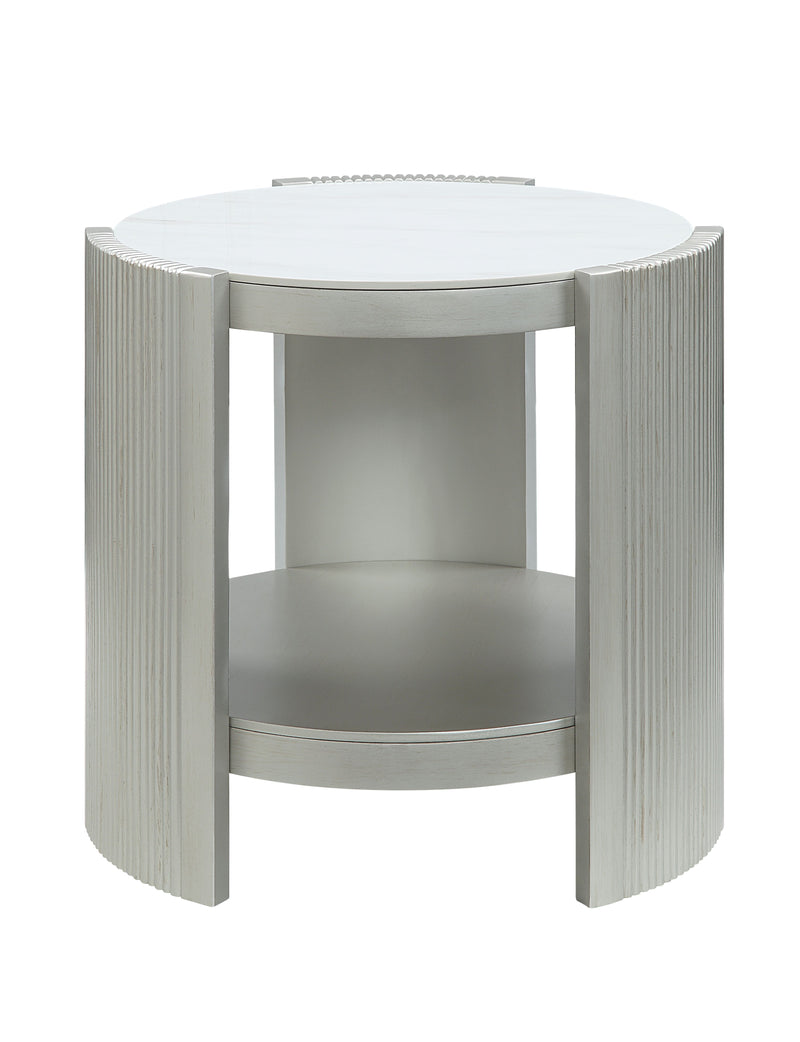Acme Furniture Kasa Champagne End Table