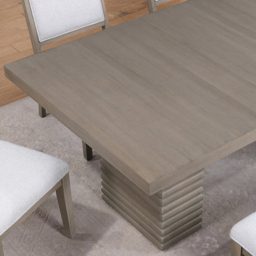 Steve Silver Lily Gray 78 Inch Dining Table