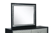New Classic Furniture Luxor Black Silver Mirror