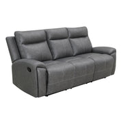 Steve Silver Gaston Gray Manual Sofa