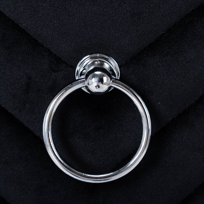 2 Galaxy Home Eva Black Velvet Dining Chairs