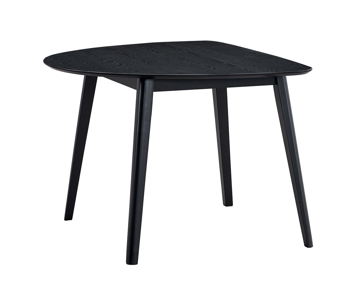 アクメACME Furniture TABLE / BLACK Acme Furniture Real Black Dining Table — Best Direct Outlet