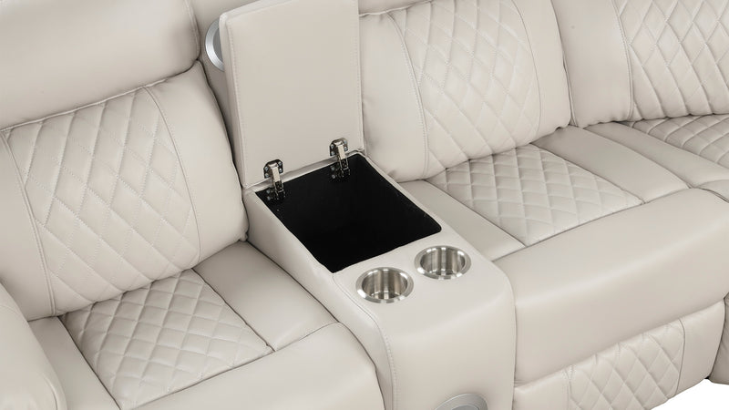 Galaxy Home Lacrosse Ice Reclining Sectional