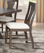 2 New Classic Furniture Chestnut Ridge Brown Dining Chairs