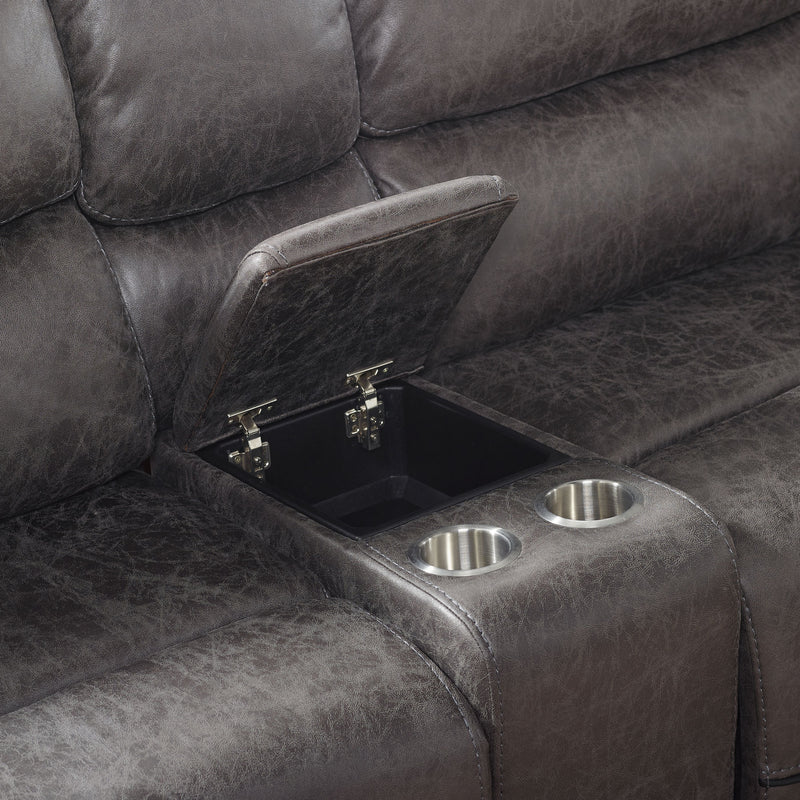 Steve Silver Plaza Smoke Grey 6pc Sectional