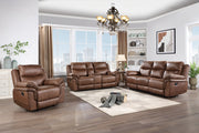 New Classic Furniture Ryland Brown Glider Recliner