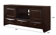Crown Mark Emily Dark Cherry TV Stand