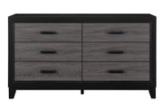 Global Furniture Lisbon Black Grey Dresser