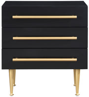 Meridian Furniture Marisol White Night Stand