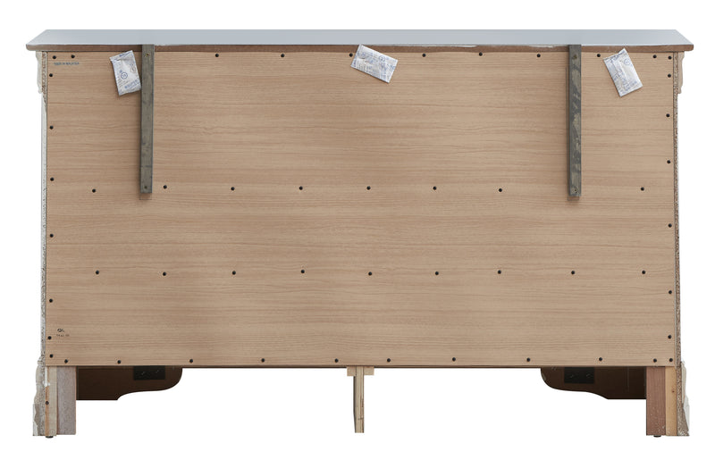 Glory Furniture Lorana White Pearl Dresser