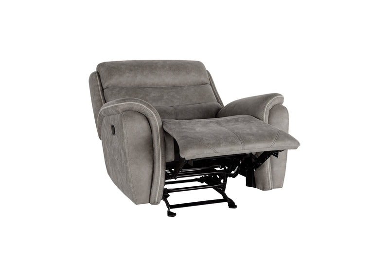 New Classic Furniture Kamari Gray Glider Recliner