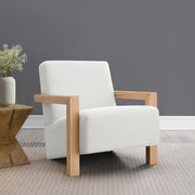 Coaster Furniture Fitzroy Latte Beige Accent Arm Chair