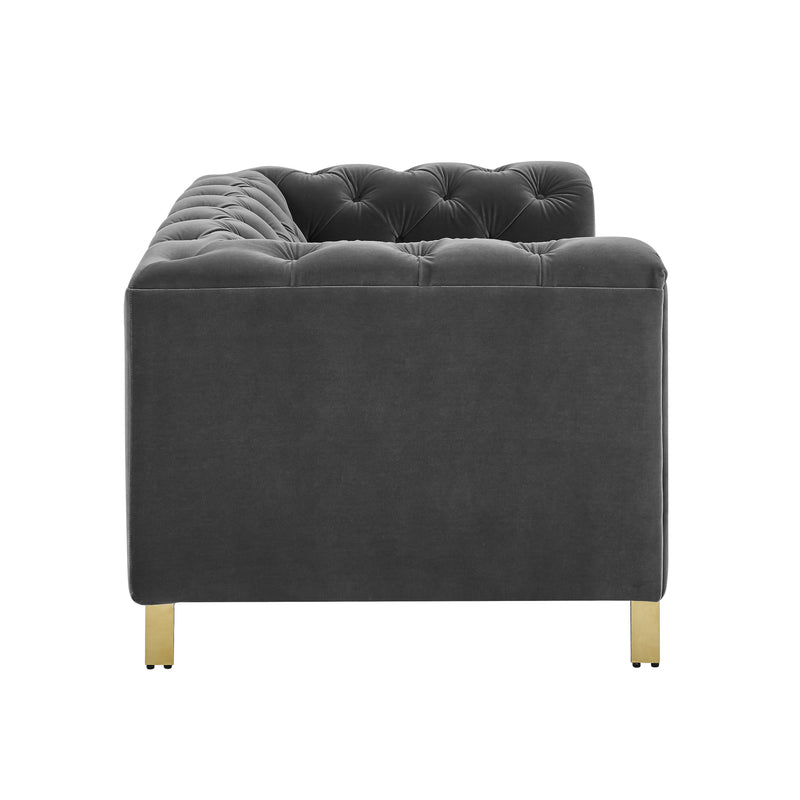 Steve Silver Charlene Blue Velvet Loveseat