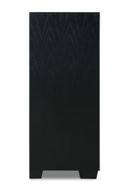 New Classic Furniture Luxor Black Silver Chest