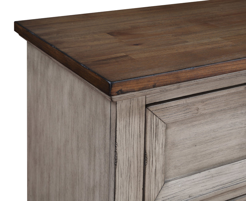 New Classic Furniture Mariana Vintage Creme Nightstand