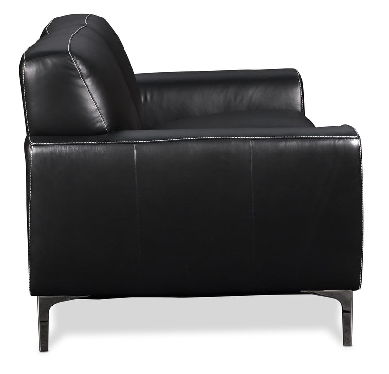 New Classic Furniture Carrara Black Loveseat
