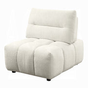 Acme Furniture Loanna Coral Red Modular Armless Chair
