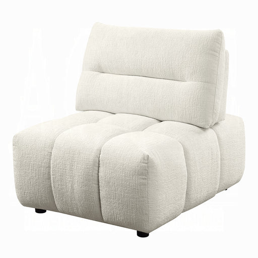 Acme Furniture Loanna Coral Red Modular Armless Chair