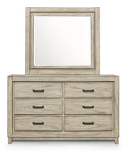 New Classic Furniture Ashland Rustic Brown Mirror