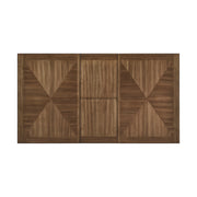 Home Elegance Brunson Oak White 5pc Dining Room Set