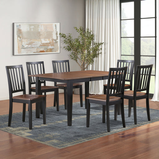 Steve Silver Joplin Brown 7pc Dining Set