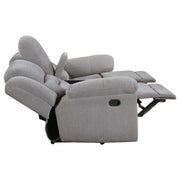 Coaster Furniture Gilson Grey Reclining Loveseat