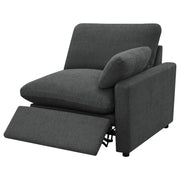 Coaster Furniture Collins Dark Grey Modular Power Sofa