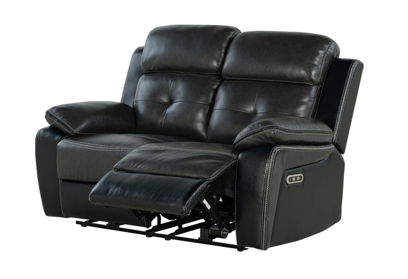 Global Furniture U5050 Black 2pc Living Room Set