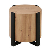 Steve Silver Darcie Tan Round End Table