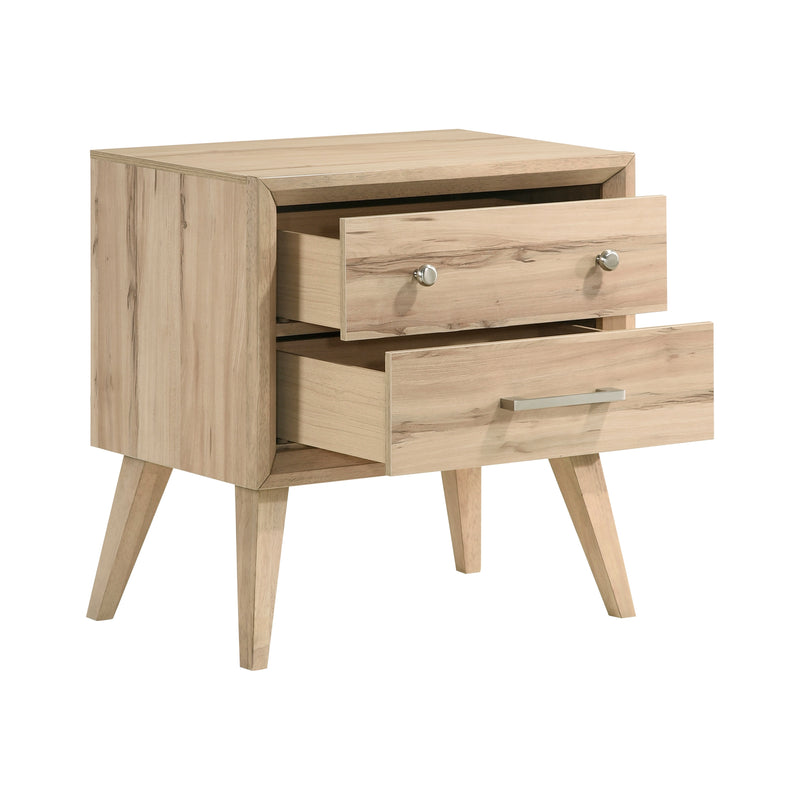 Home Elegance Marrin Natural Night Stand