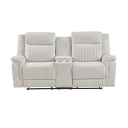 Home Elegance Dean Gray 2pc Living Room Set