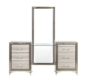 Global Furniture Zambrano White Vanity with LED