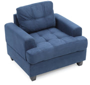 Glory Furniture Sandridge Navy Blue Chair