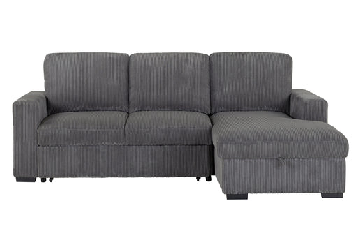 Global Furniture U2660 Grey L Sectional without Pullout