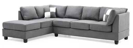 Glory Furniture Malone Gray Sectional