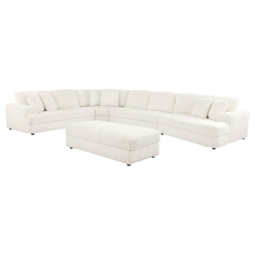 Coaster Furniture Emberson Ivory 5pc Modular Sectional