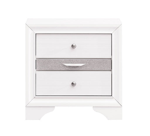 Glory Furniture Madrid White Nightstand